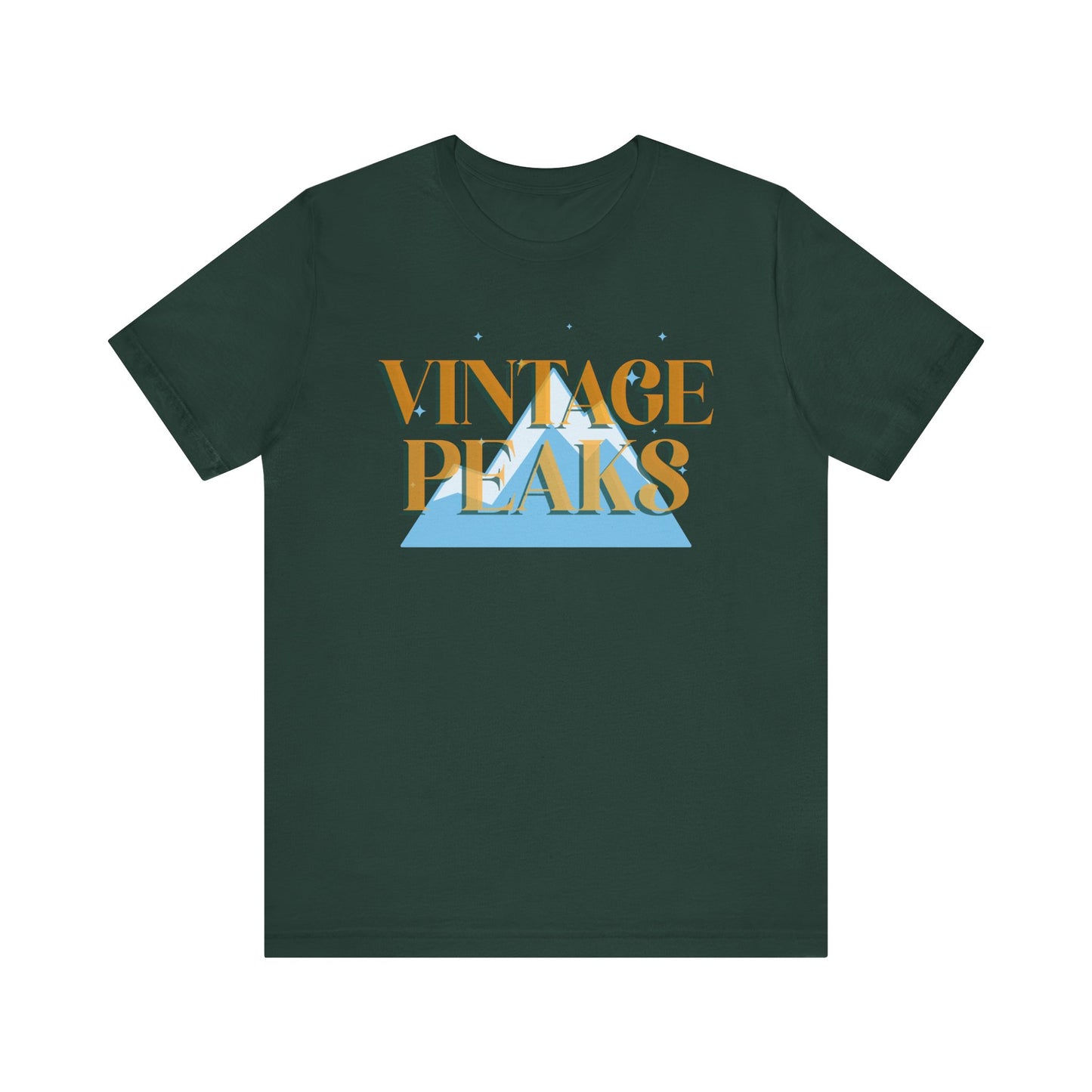 Vintage Peaks Retro Camping T-Shirt