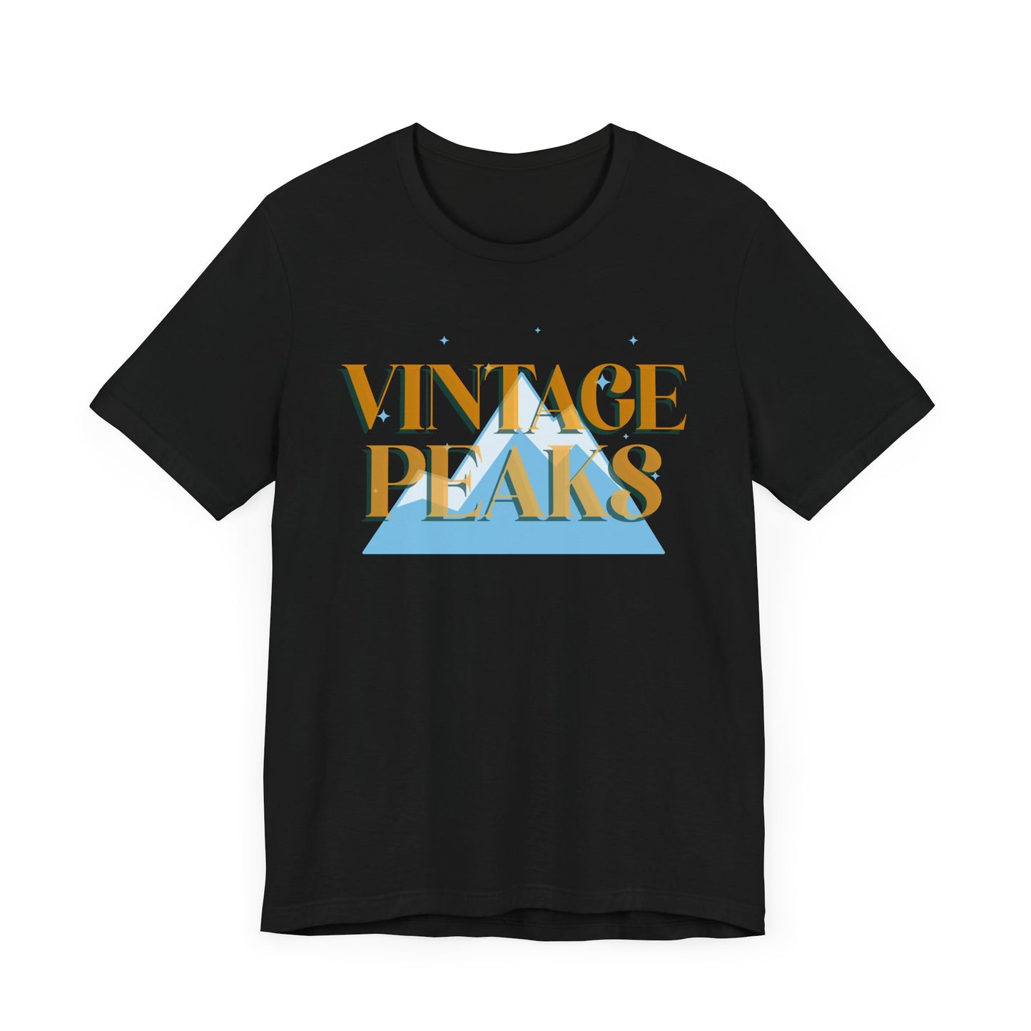 Vintage Peaks Retro Camping T-Shirt