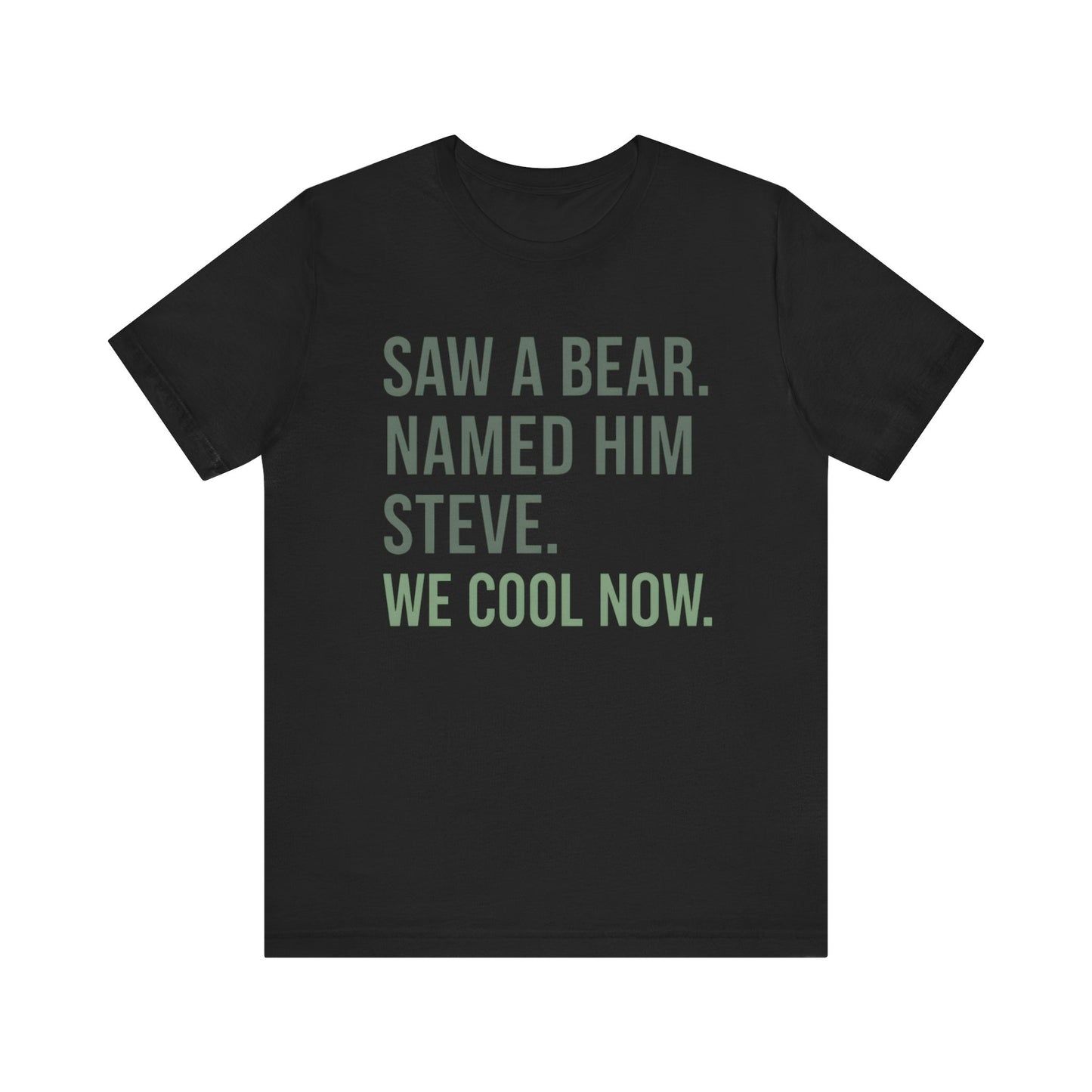 Steve the Bear Backpacking T-Shirt