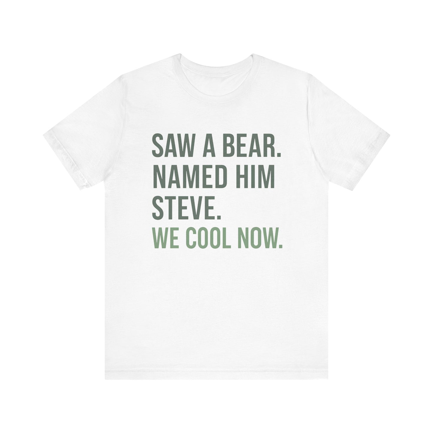Steve the Bear Backpacking T-Shirt