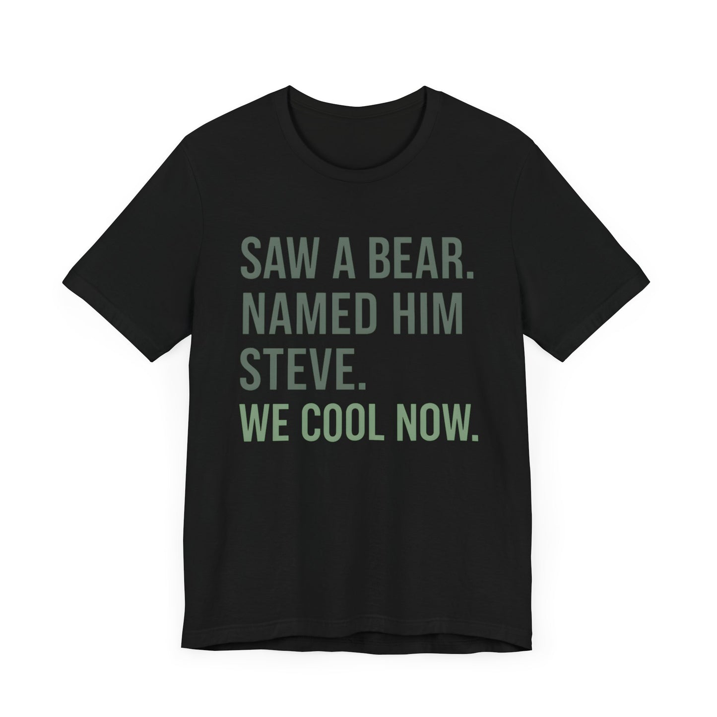 Steve the Bear Backpacking T-Shirt