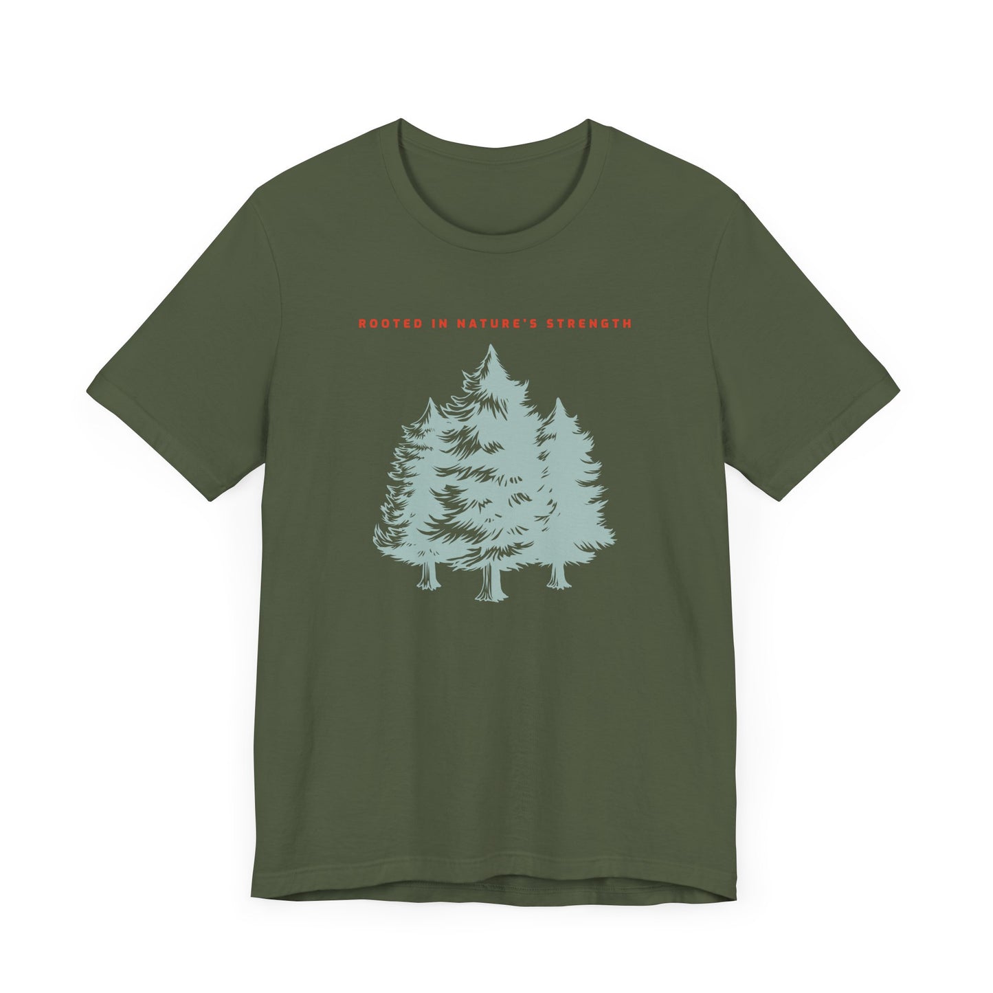 Rooted in Nature's Strength Hiking T-Shirt