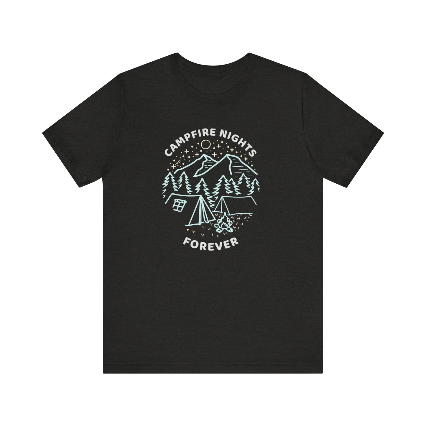 Campfire Nights Forever Camping T-Shirt