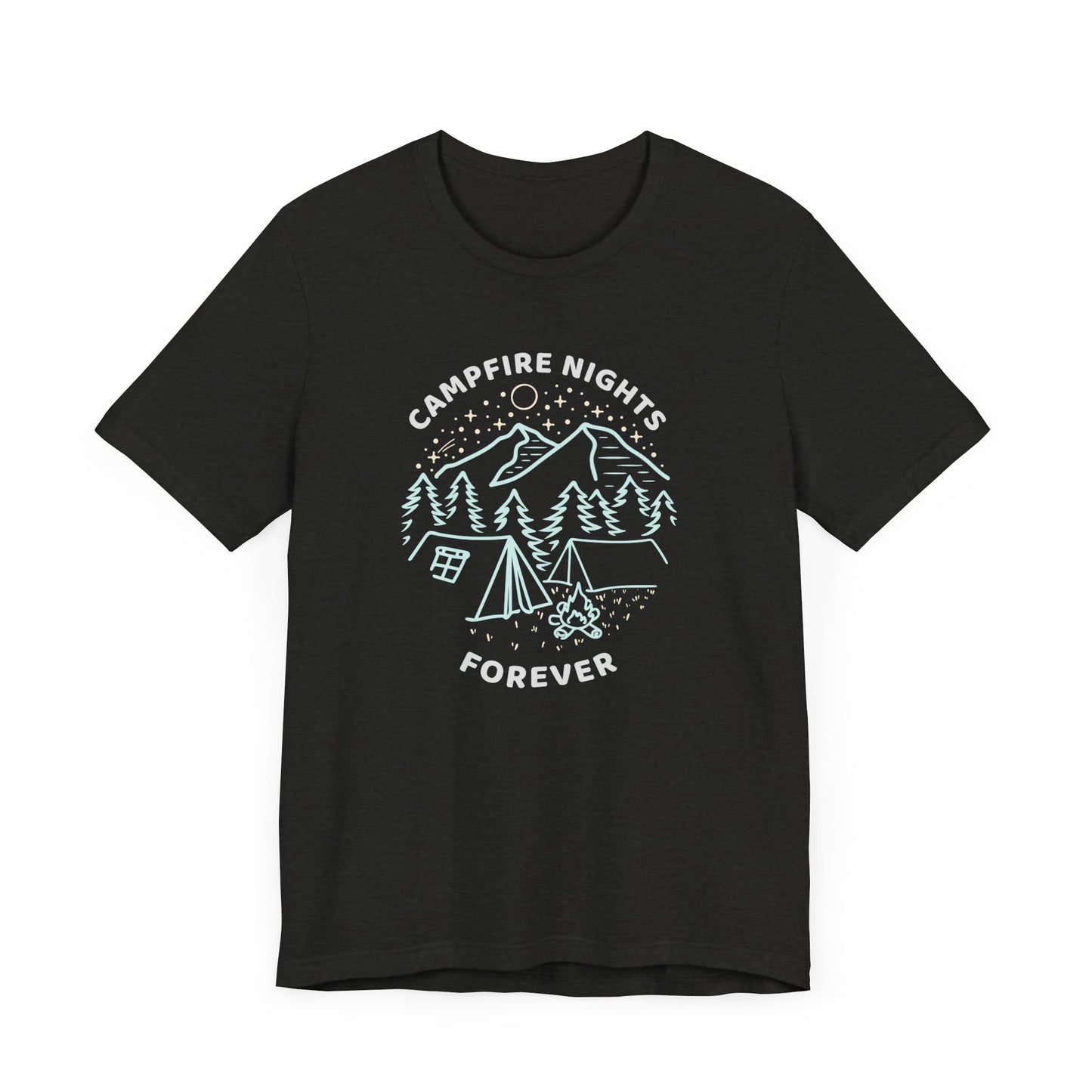 Campfire Nights Forever Camping T-Shirt