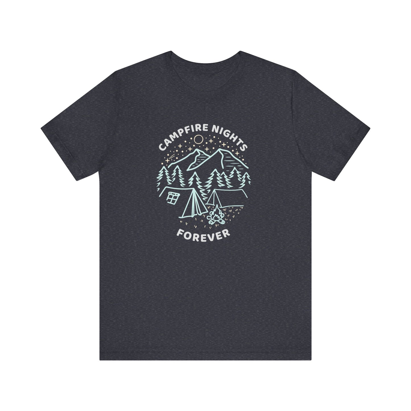 Campfire Nights Forever Camping T-Shirt