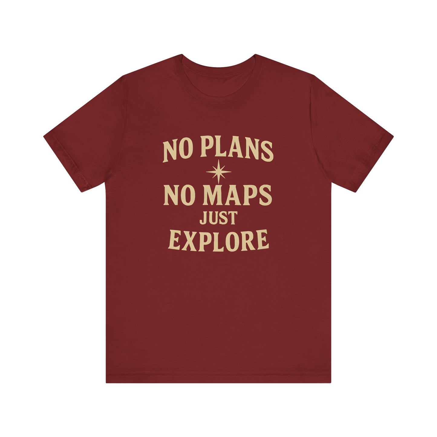 No Plans & No Maps Backpacking T-Shirt