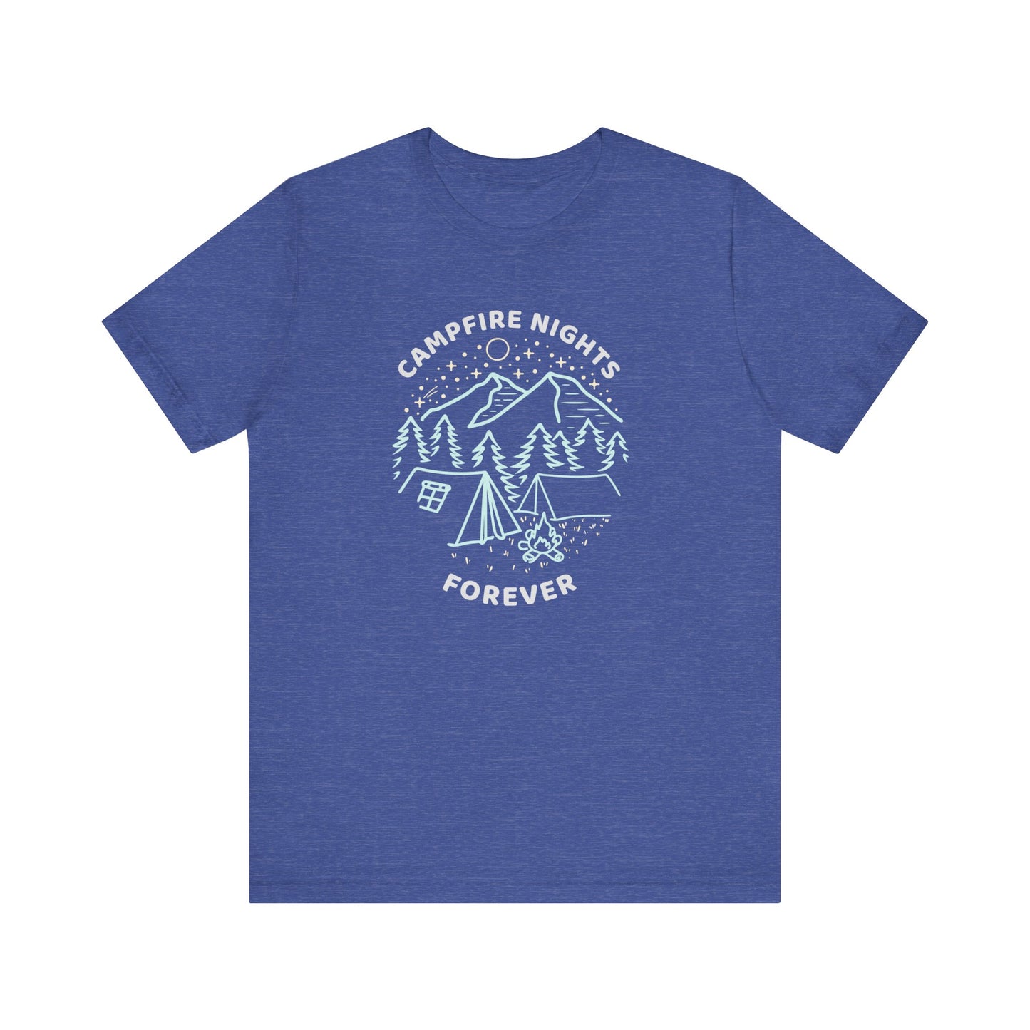 Campfire Nights Forever Camping T-Shirt