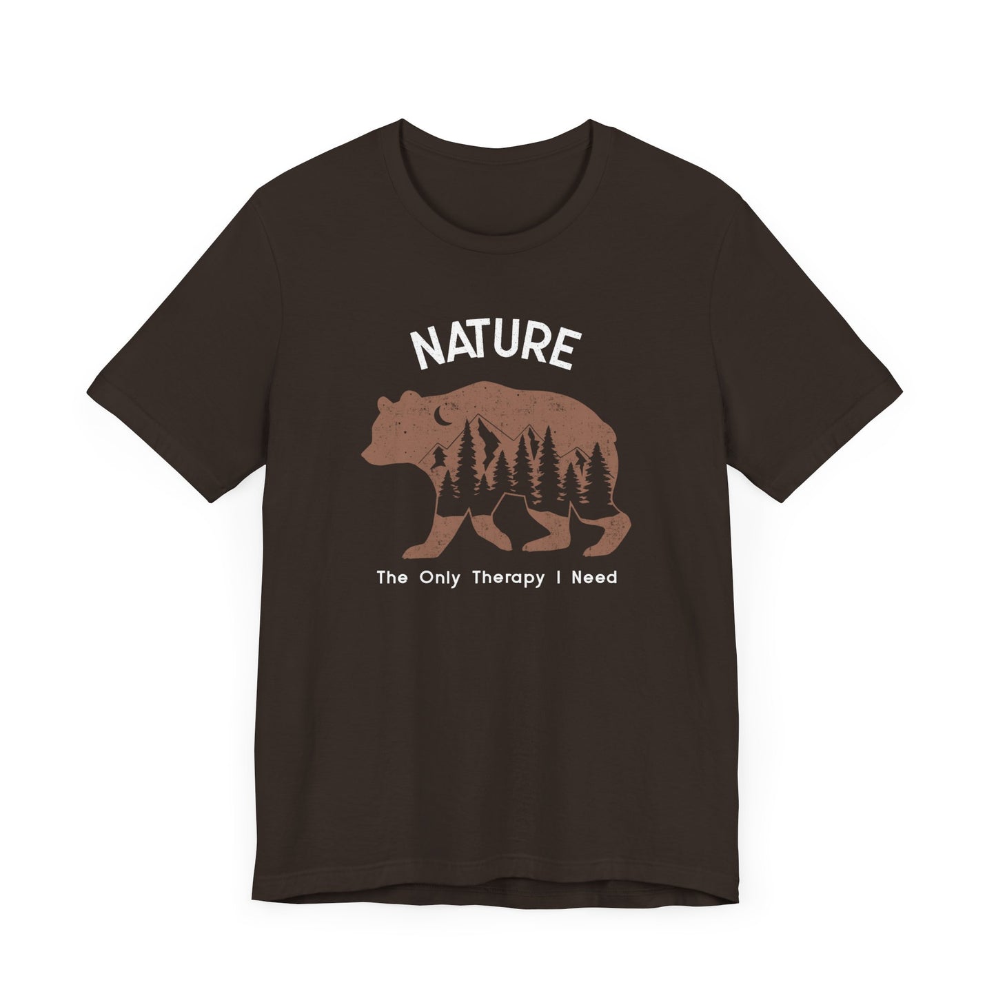 Nature is Therapy Camping T-Shirt