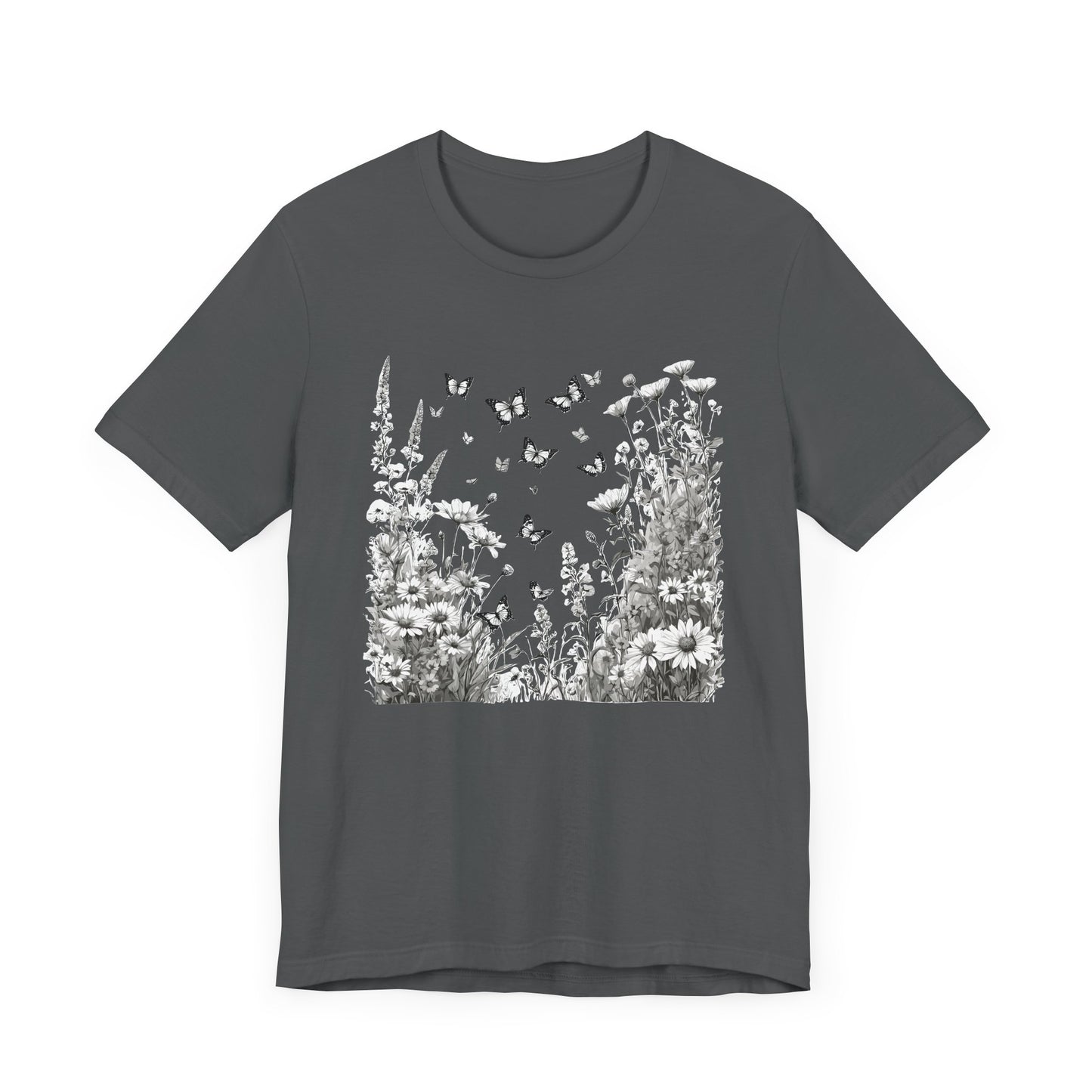 Butterfly Garden Camping T-Shirt