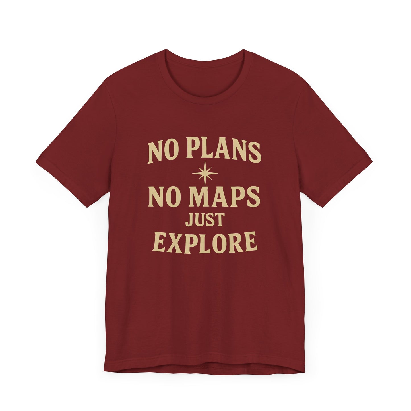 No Plans & No Maps Backpacking T-Shirt