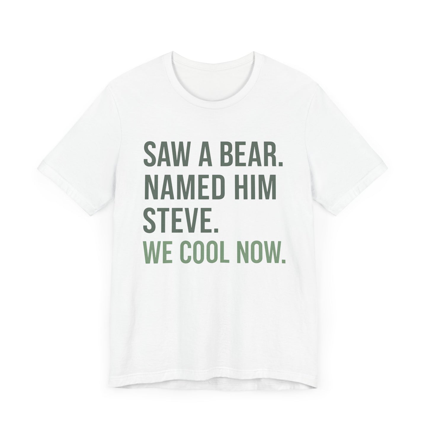 Steve the Bear Backpacking T-Shirt