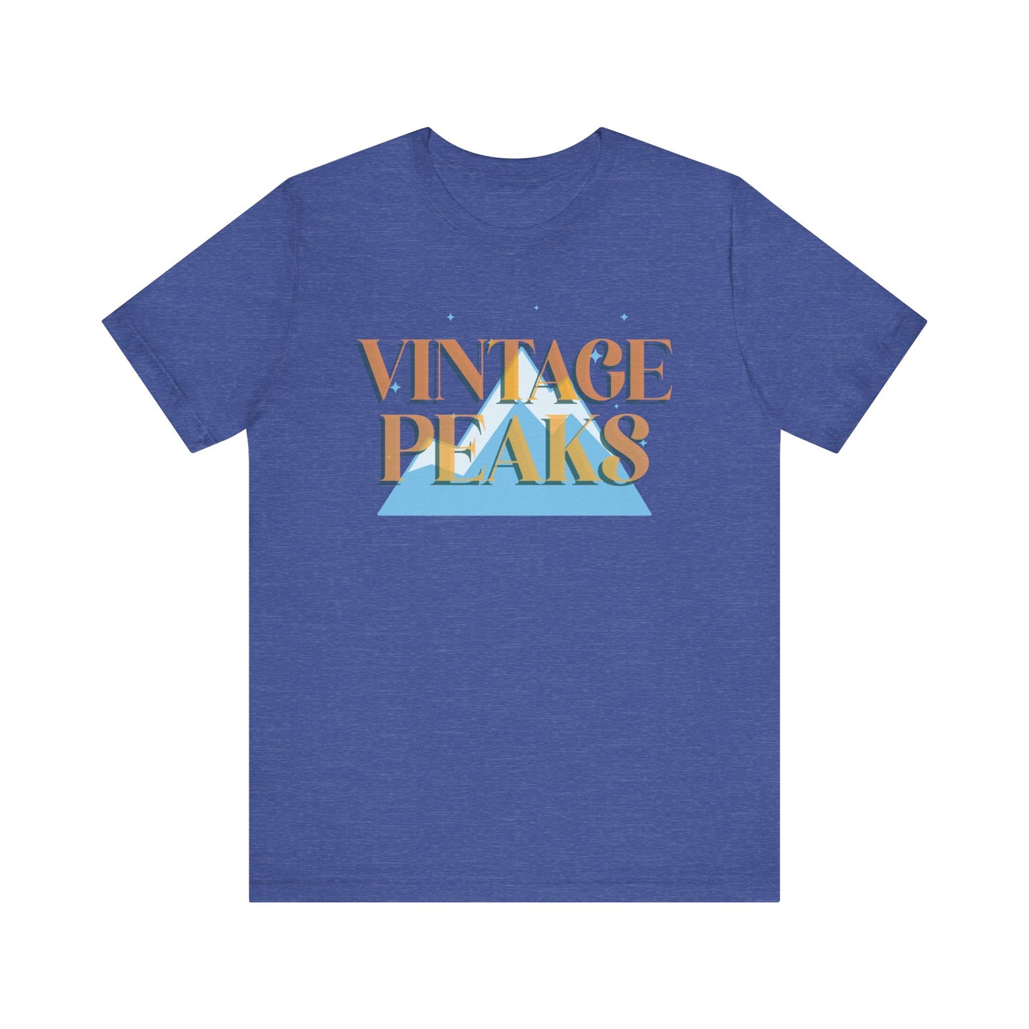 Vintage Peaks Retro Camping T-Shirt