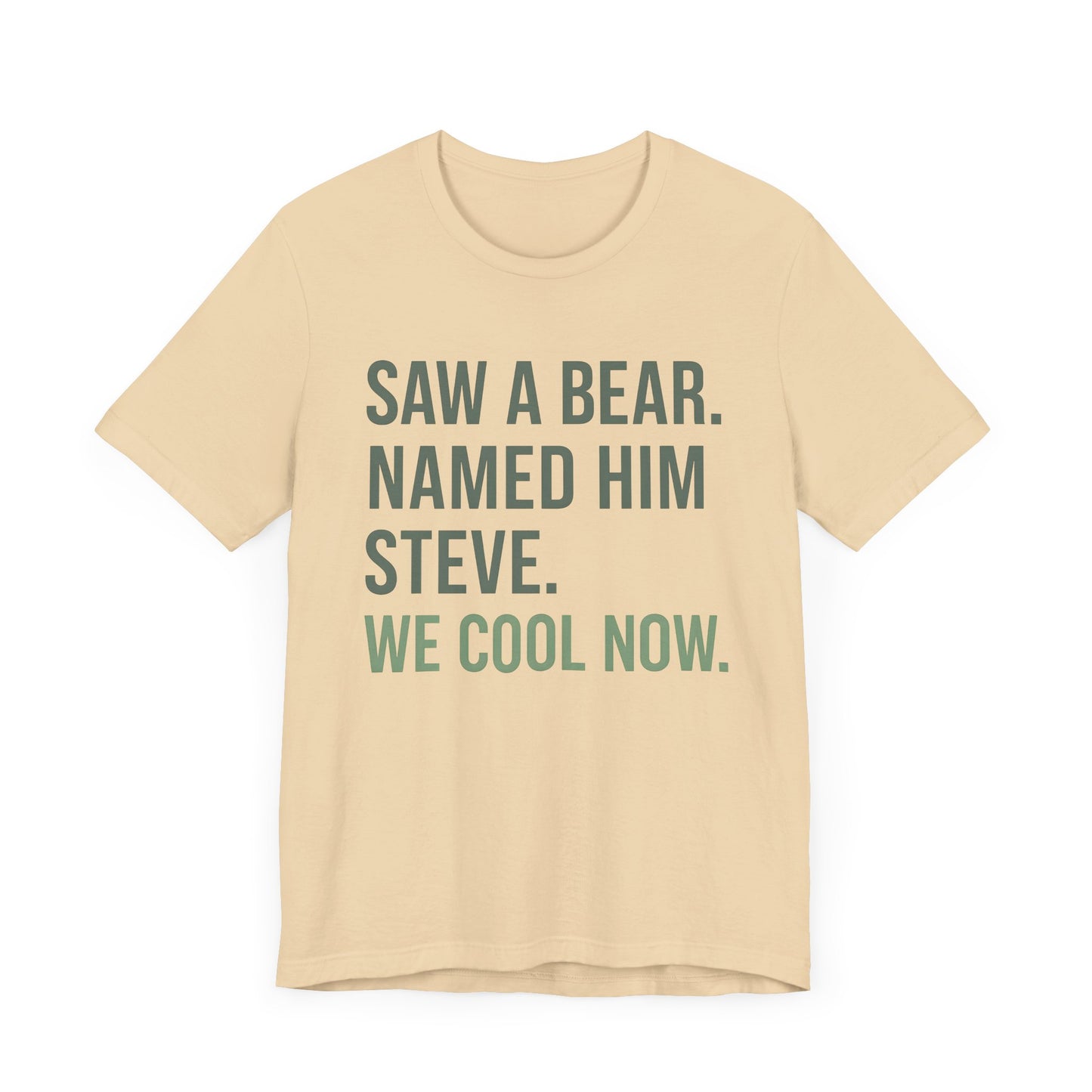 Steve the Bear Backpacking T-Shirt