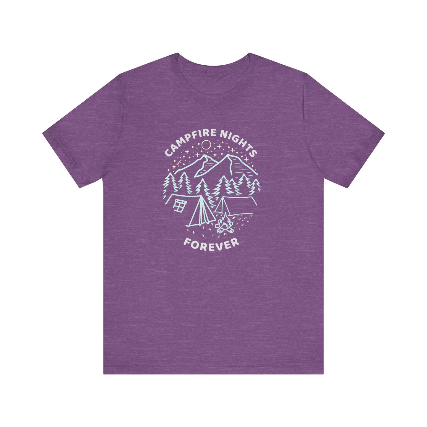 Campfire Nights Forever Camping T-Shirt