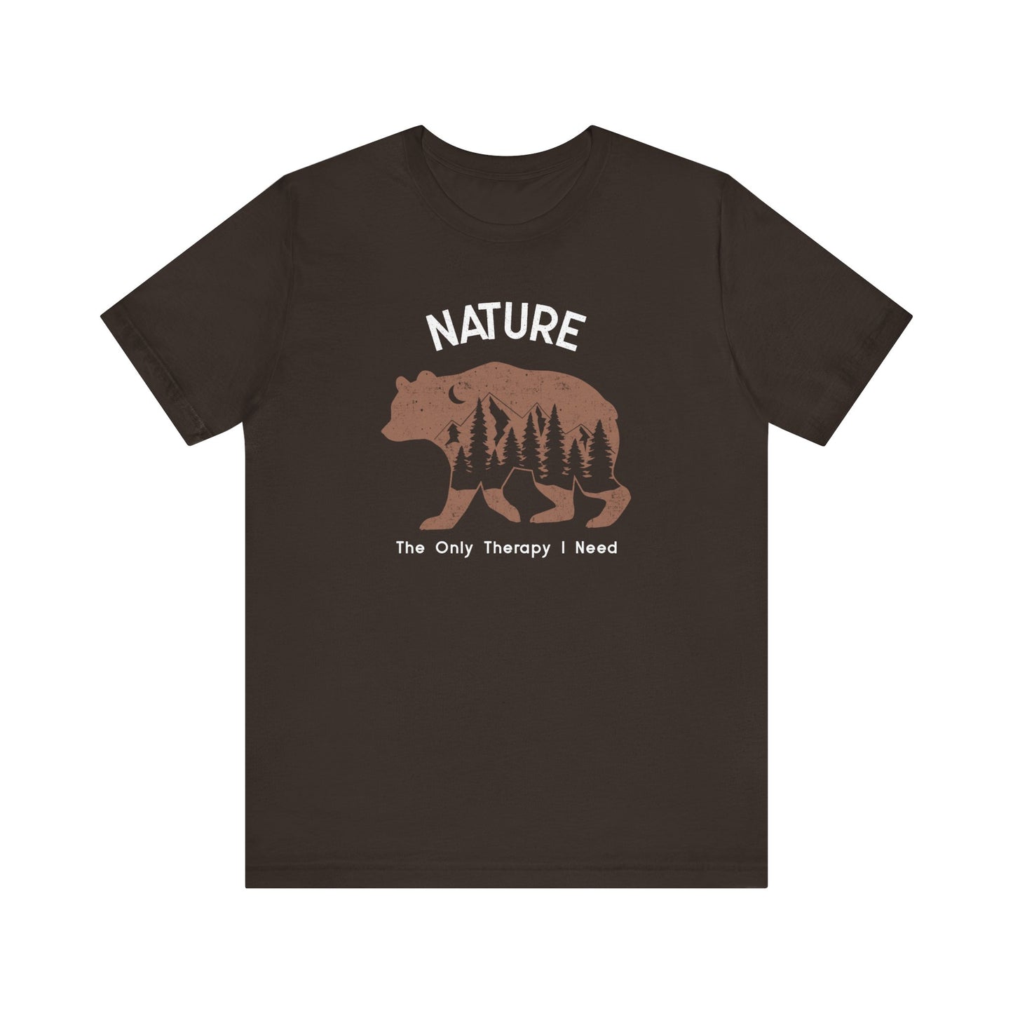 Nature is Therapy Camping T-Shirt