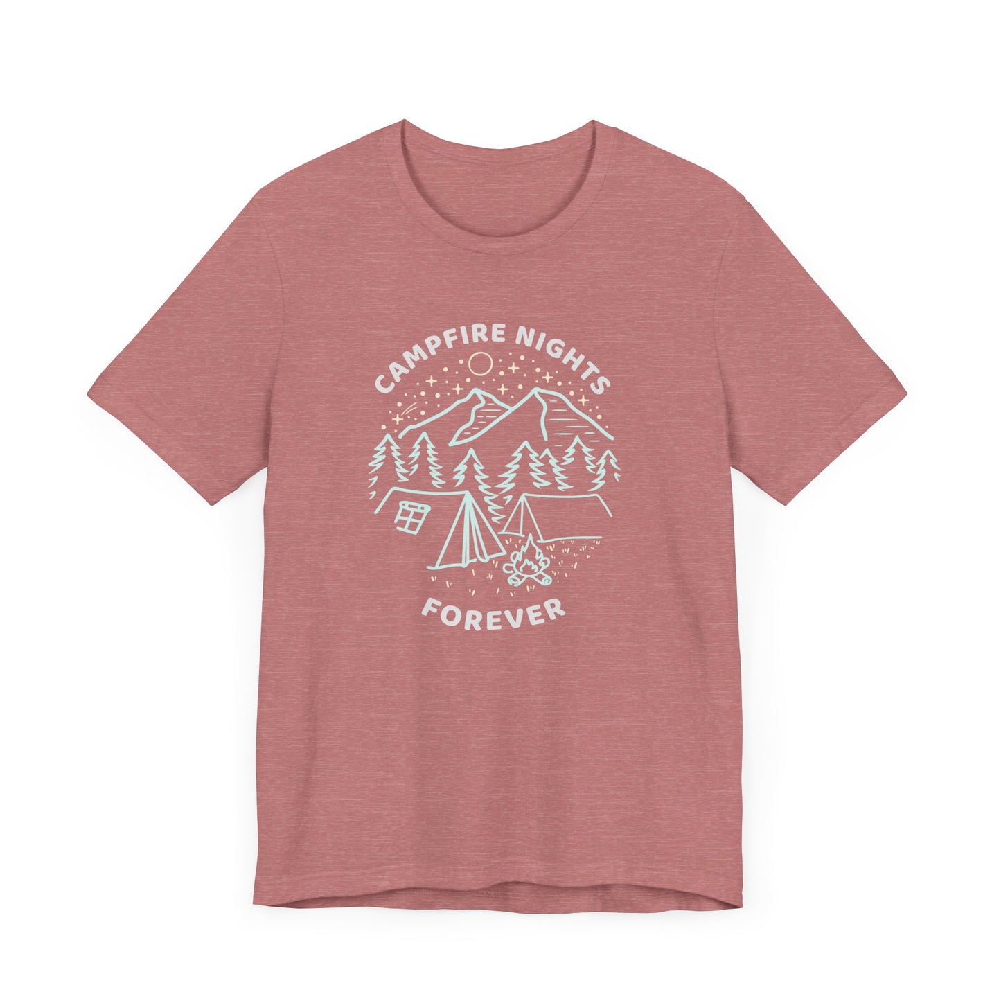 Campfire Nights Forever Camping T-Shirt