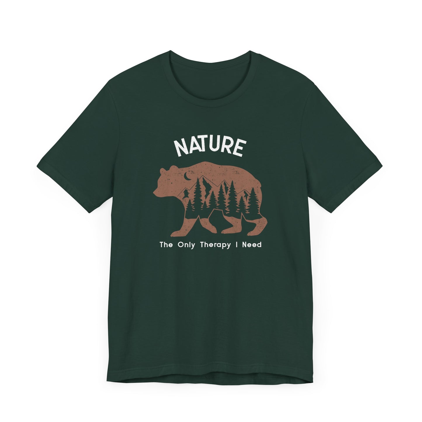 Nature is Therapy Camping T-Shirt