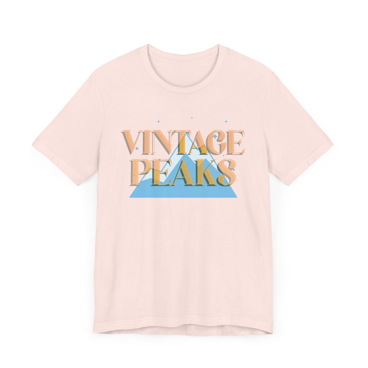 Vintage Peaks Retro Camping T-Shirt