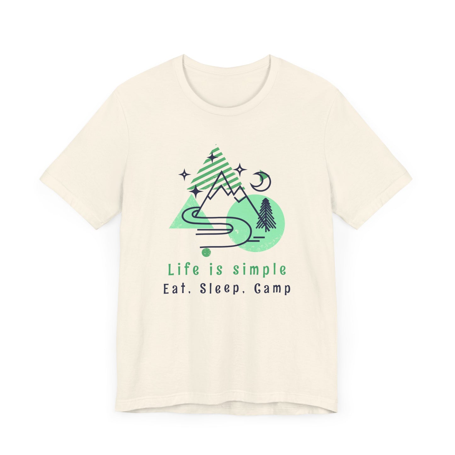 Life is Simple Camping T-Shirt