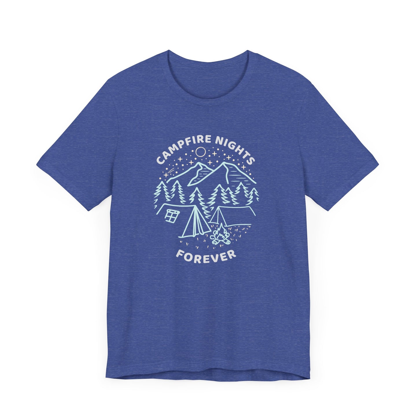 Campfire Nights Forever Camping T-Shirt