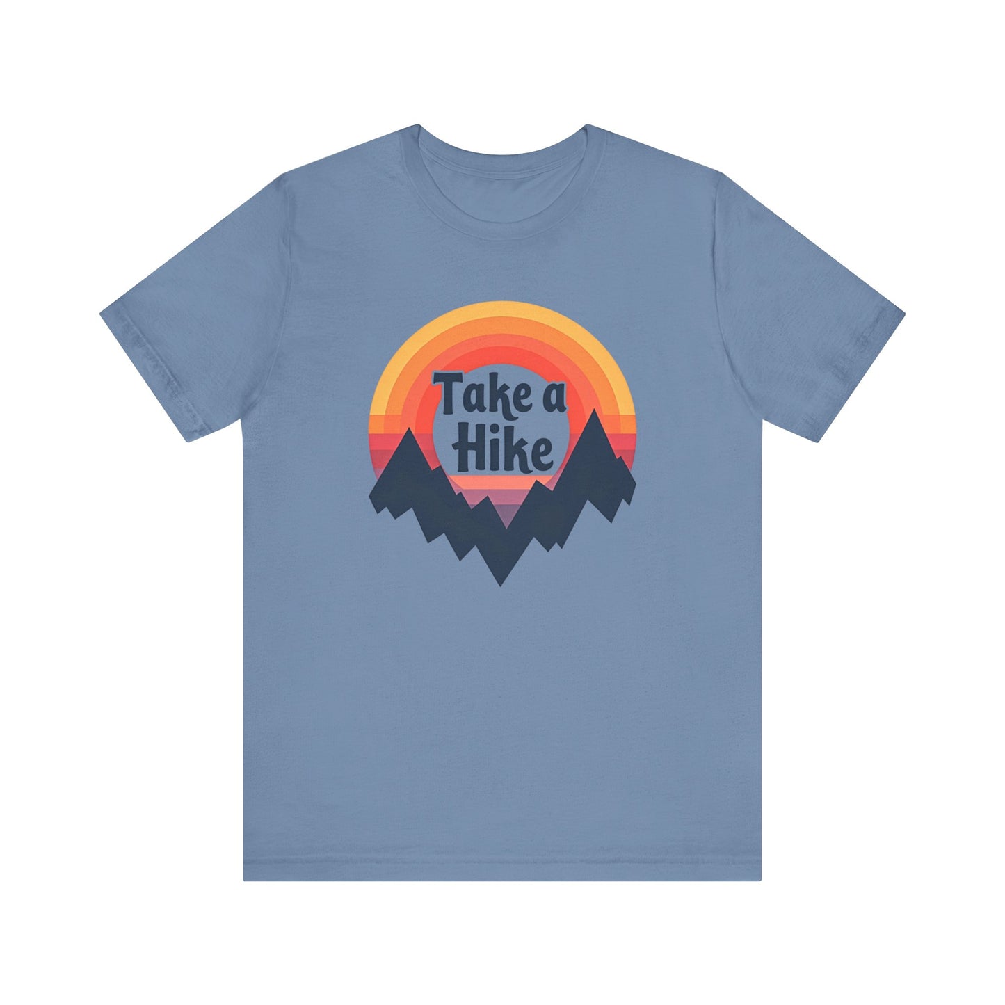 Take a Hike Retro Themed Camping T-Shirt