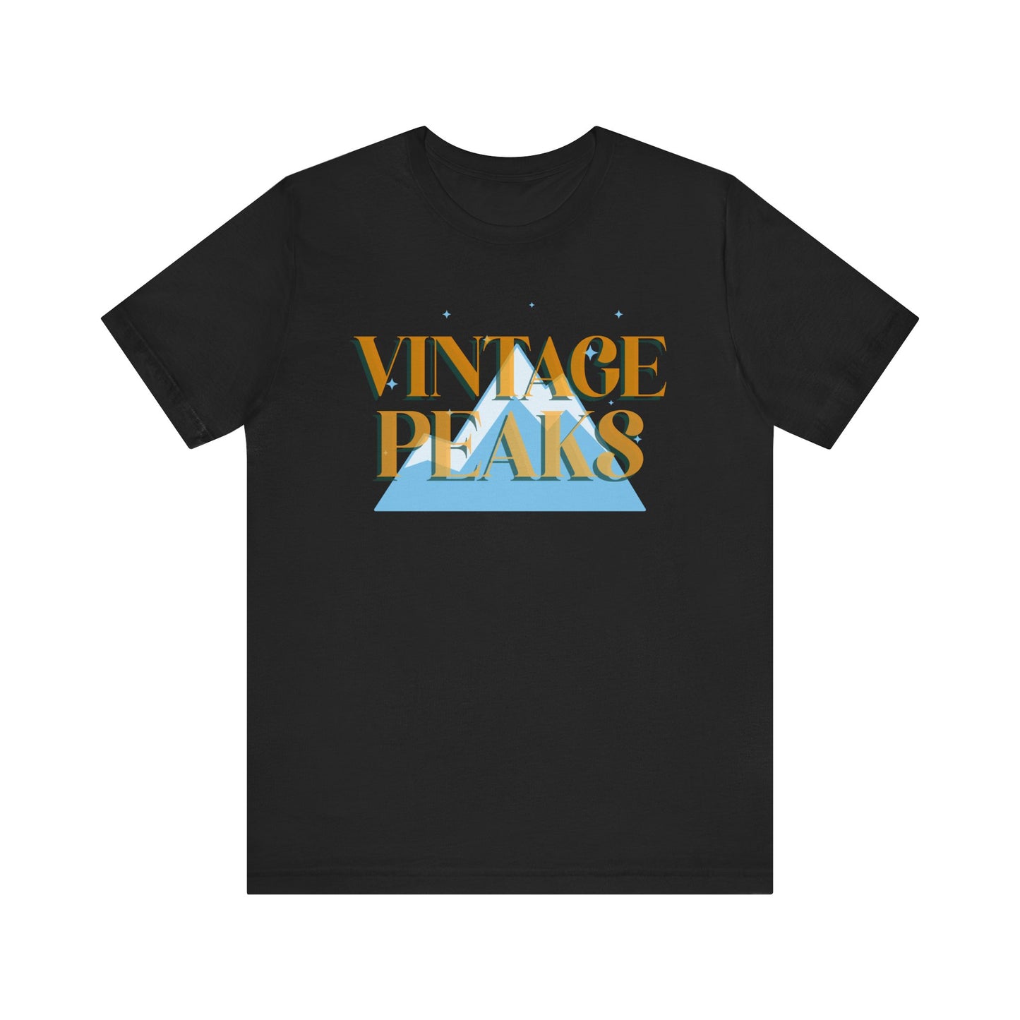 Vintage Peaks Retro Camping T-Shirt