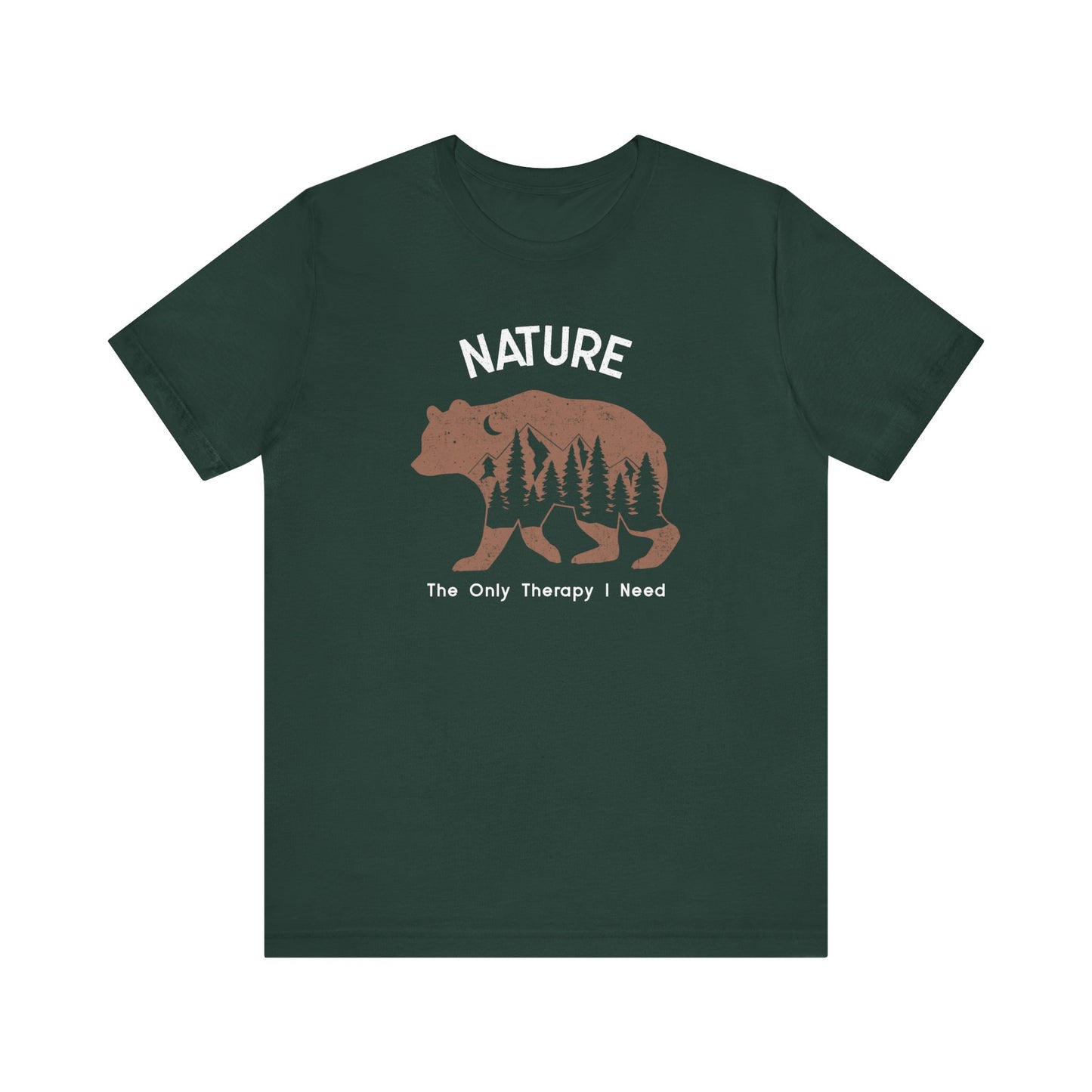 Nature is Therapy Camping T-Shirt