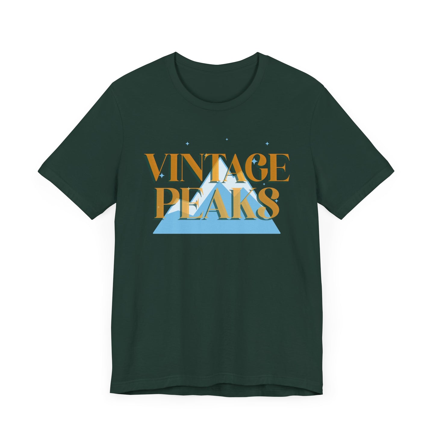 Vintage Peaks Retro Camping T-Shirt