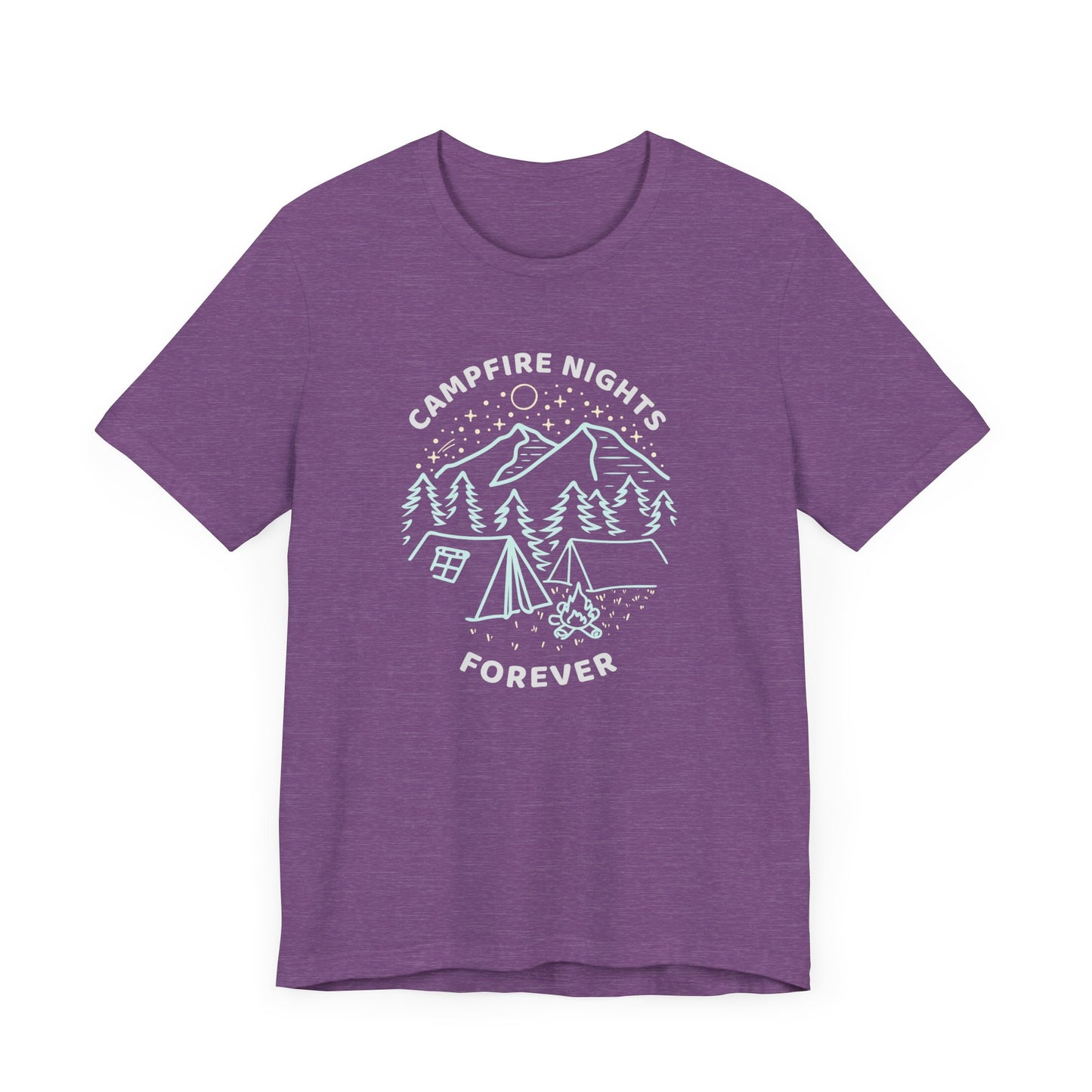 Campfire Nights Forever Camping T-Shirt