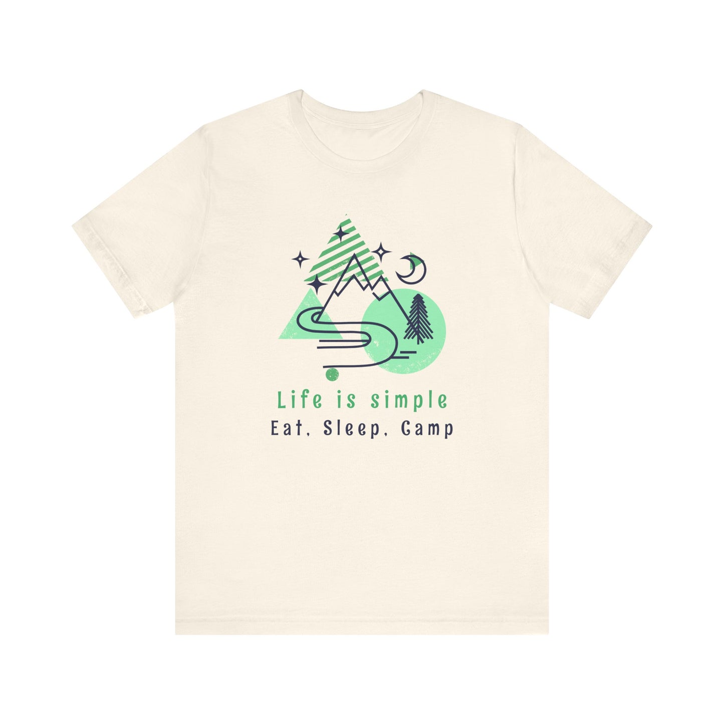 Life is Simple Camping T-Shirt