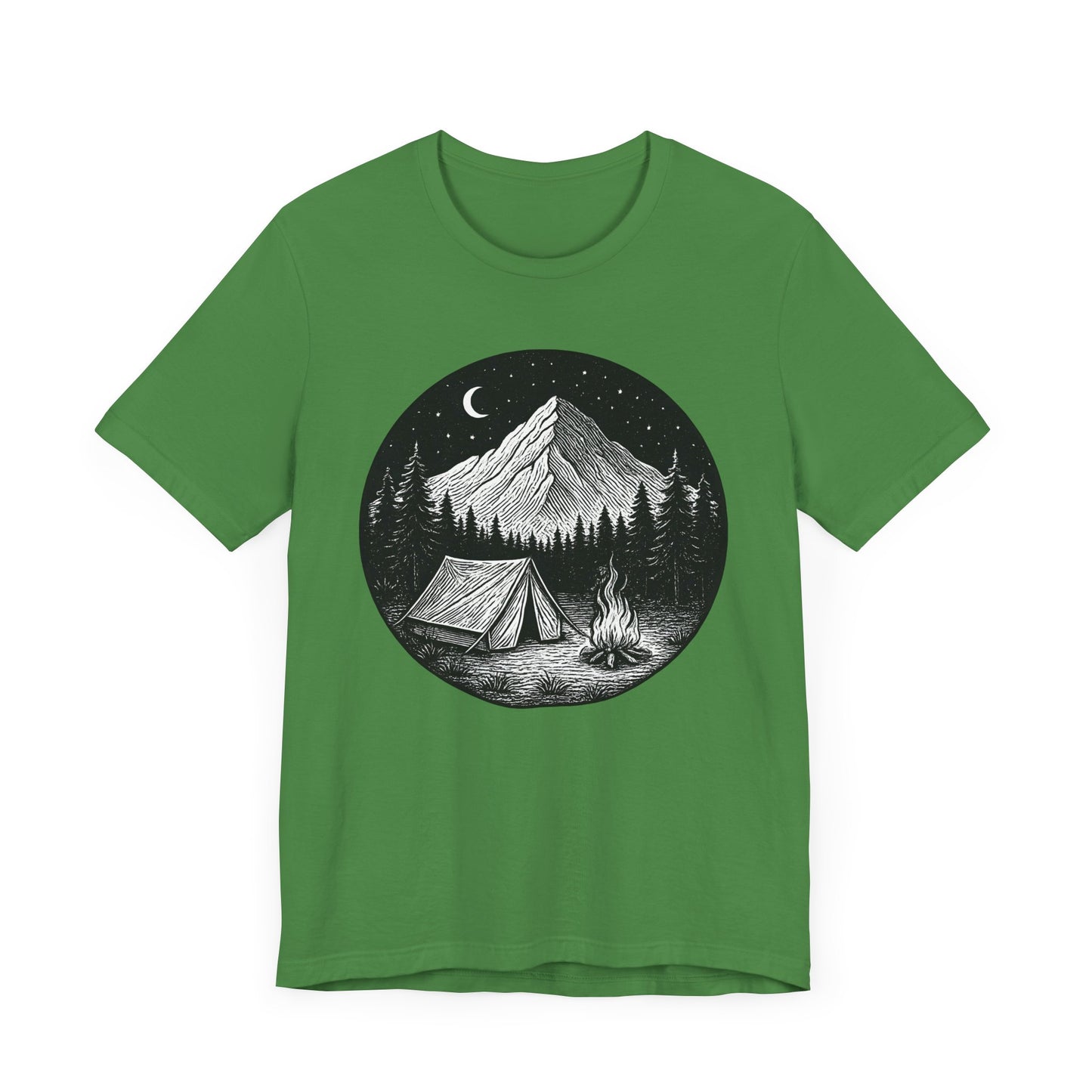 Tent Under the Stars Camping T-Shirt