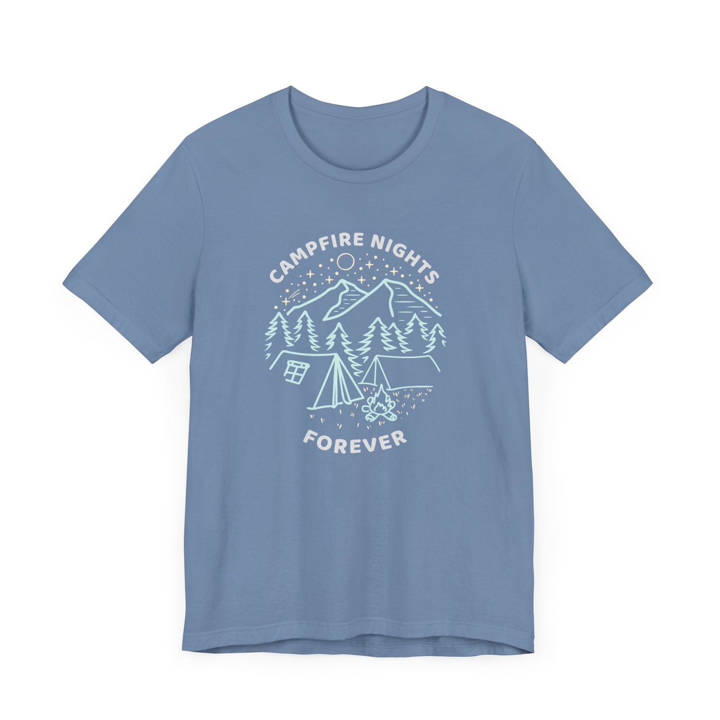Campfire Nights Forever Camping T-Shirt