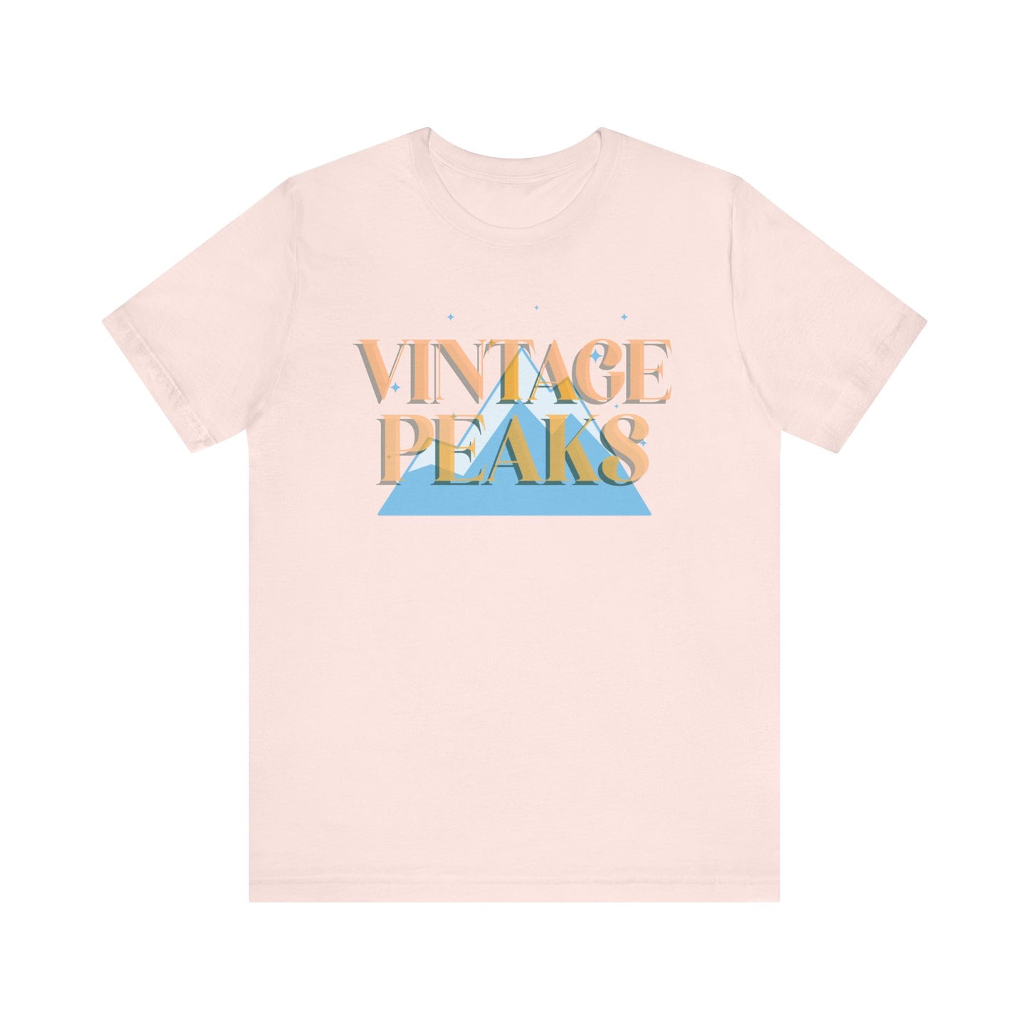 Vintage Peaks Retro Camping T-Shirt