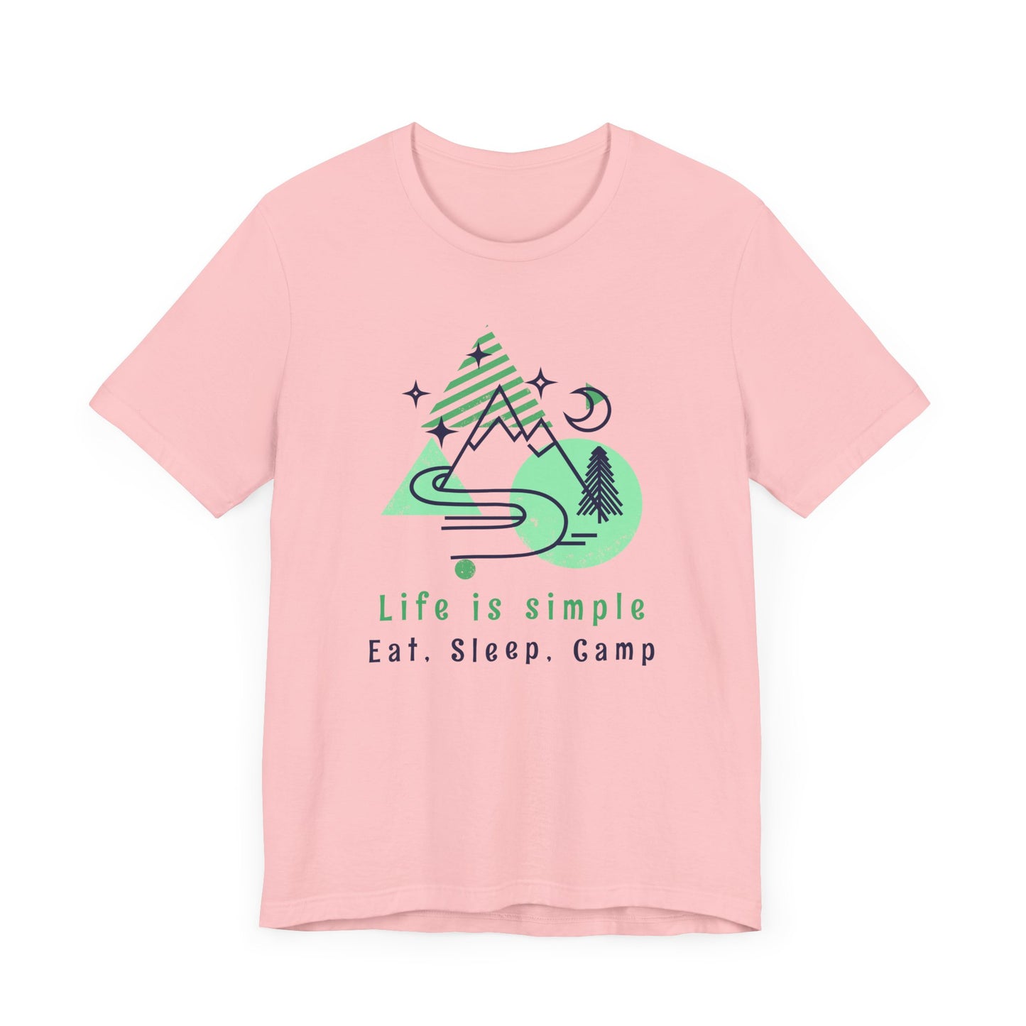 Life is Simple Camping T-Shirt