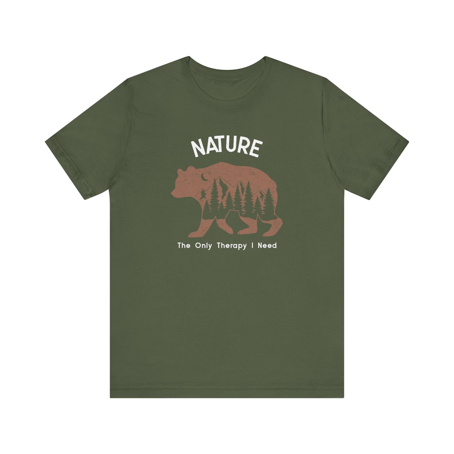Nature is Therapy Camping T-Shirt