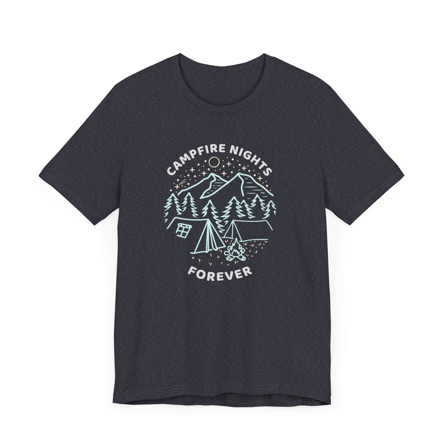 Campfire Nights Forever Camping T-Shirt