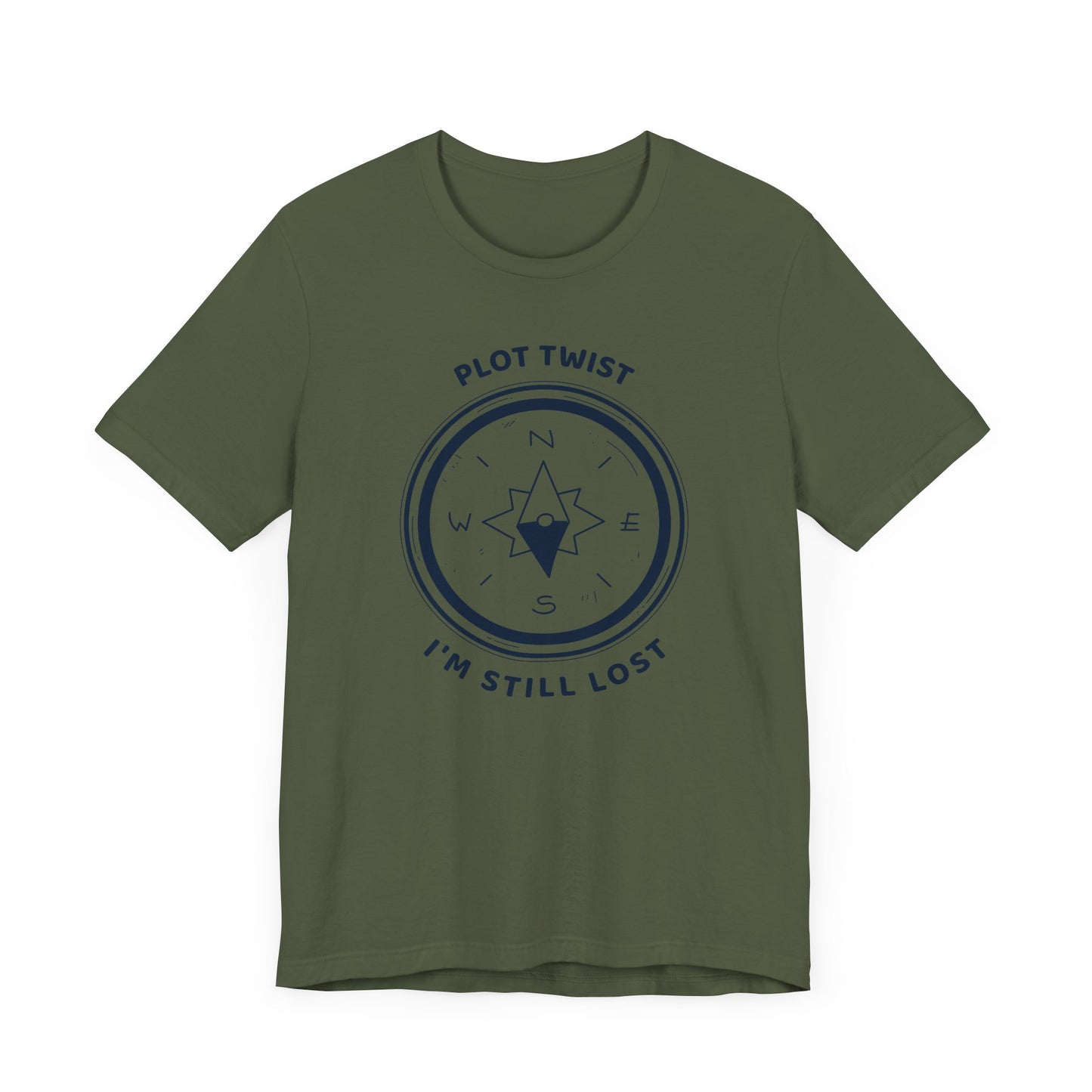 Plot Twist Compass Hiking T-Shirt