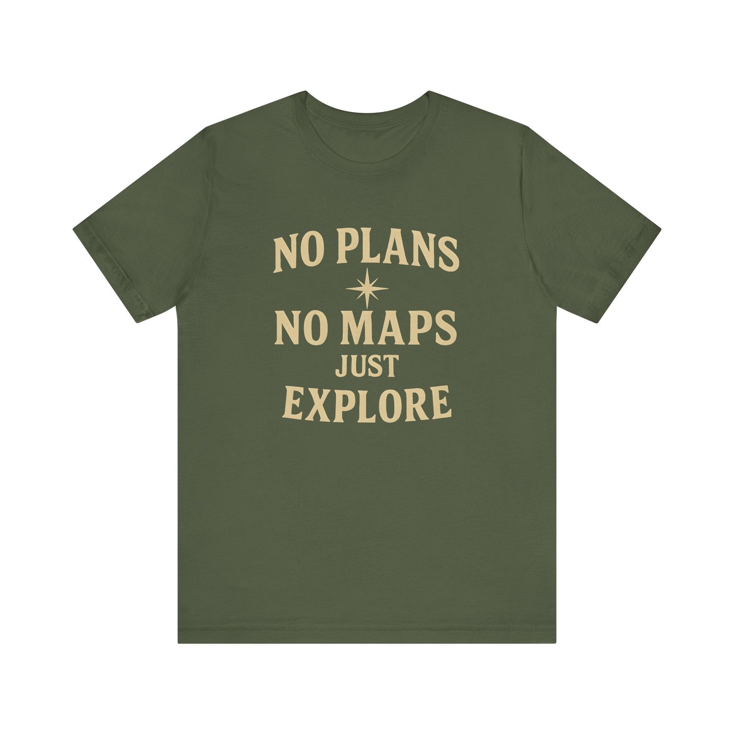 No Plans & No Maps Backpacking T-Shirt