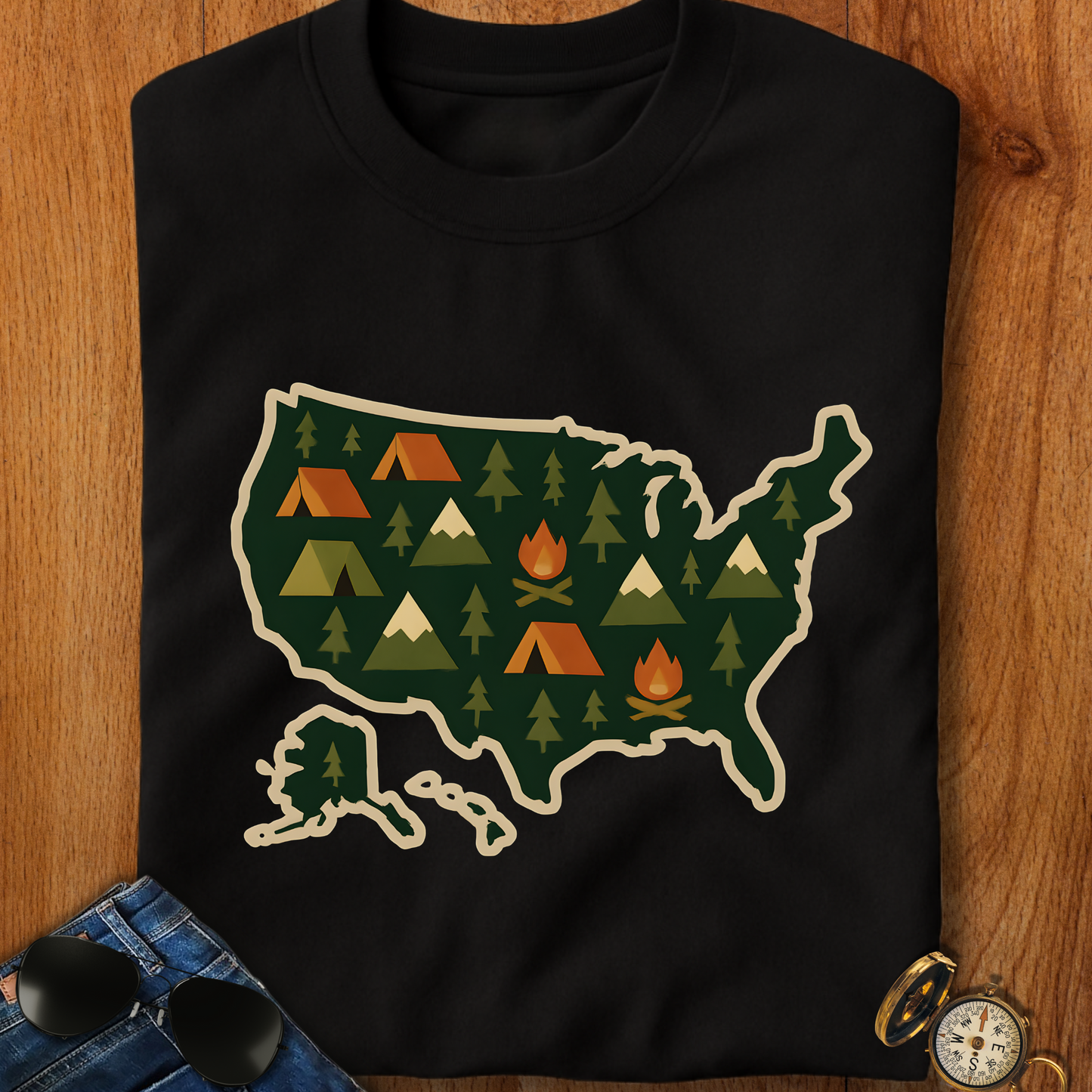 Country Wide Camping T-Shirt