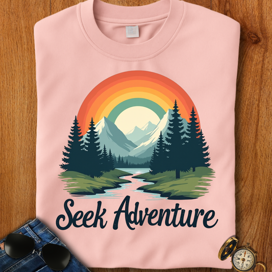 Seek Adventure Backpacking T-Shirt