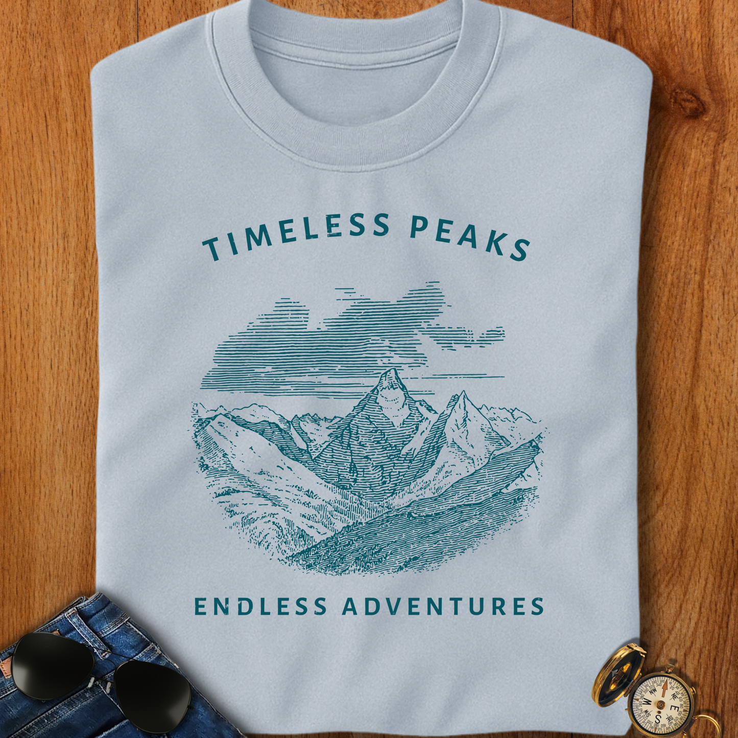 Timeless Peaks Backpacking T-Shirt