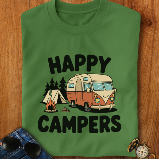 Happy Campers Camping T-Shirt