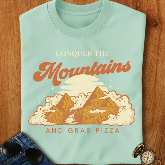 Conquer the Mountains Hiking T-Shirt