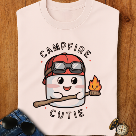 Campfire Cutie Marshmallow T-Shirt