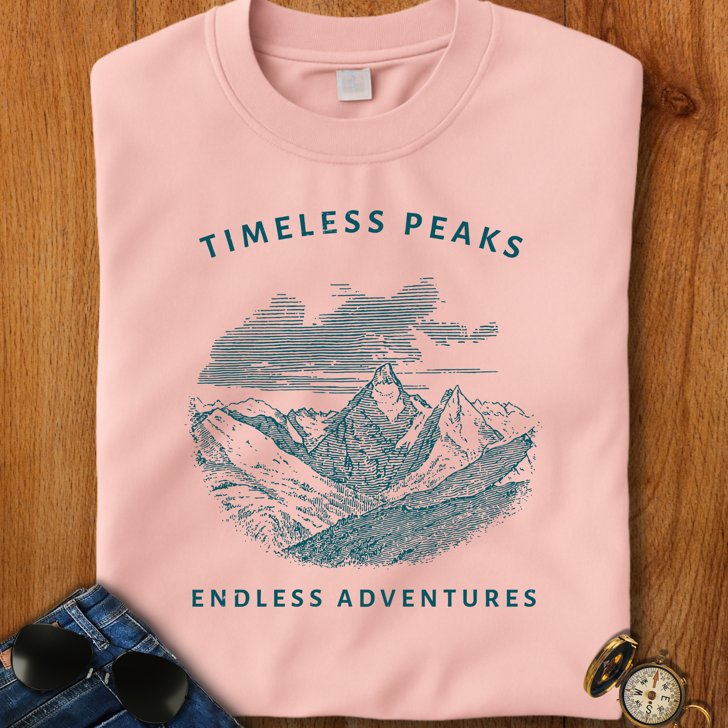 Timeless Peaks Backpacking T-Shirt