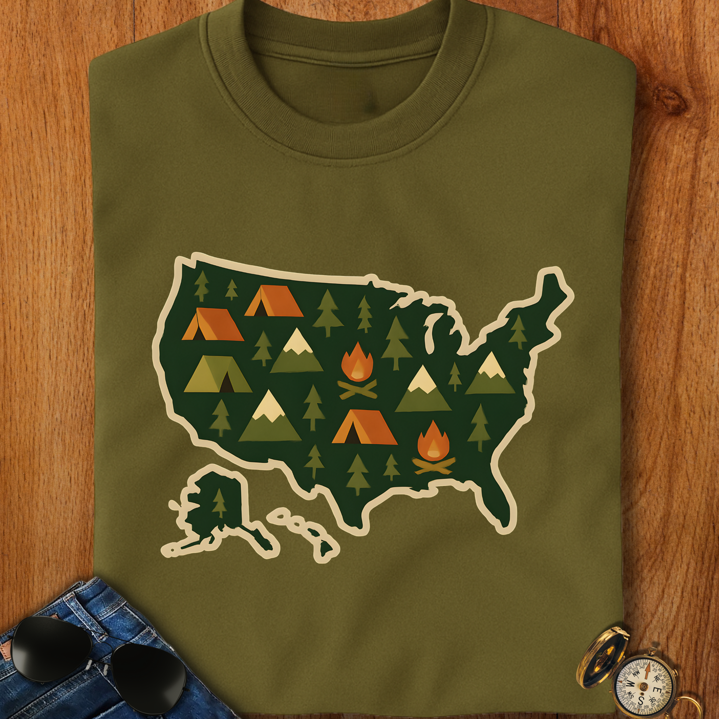Country Wide Camping T-Shirt