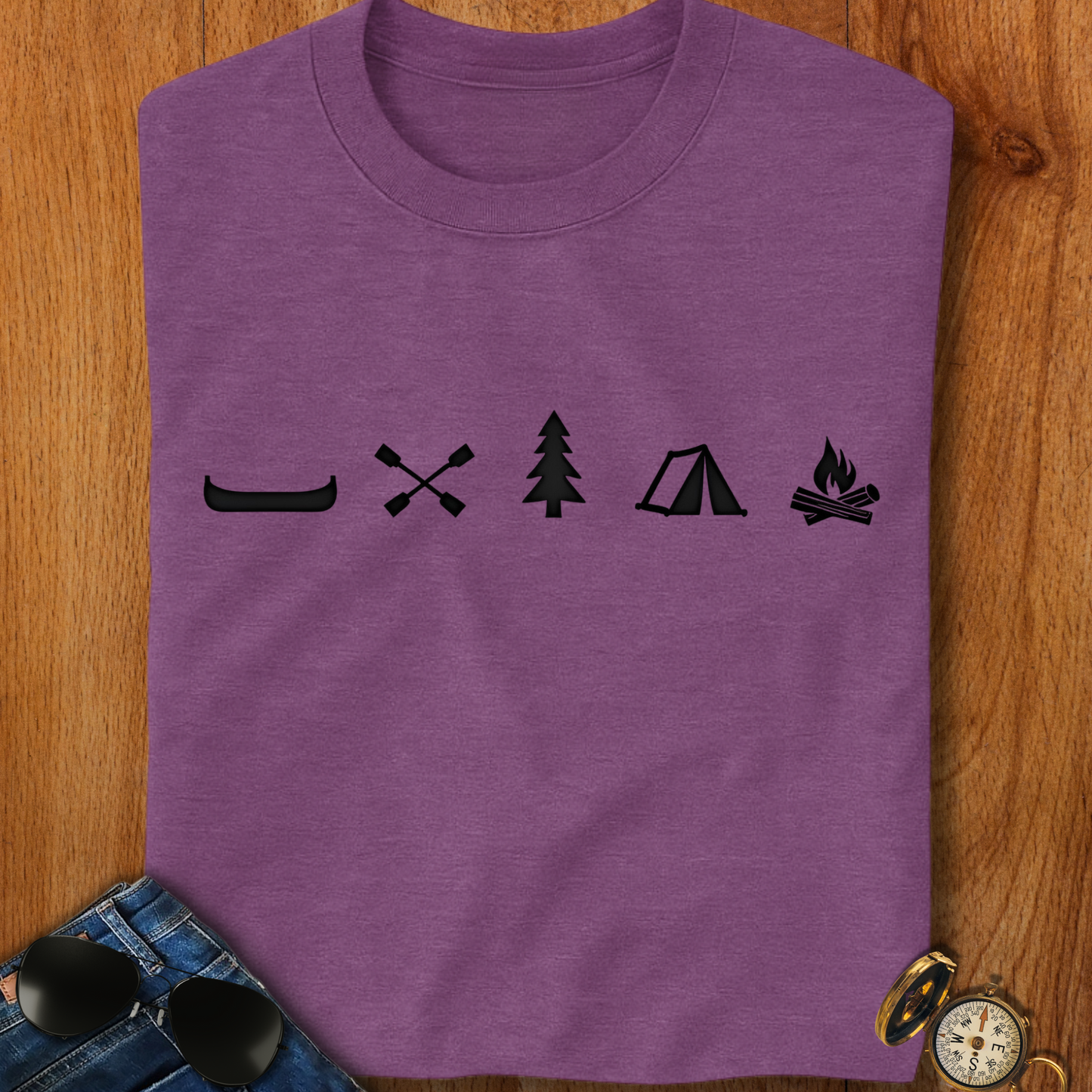 Camping Elements Camping T-Shirt
