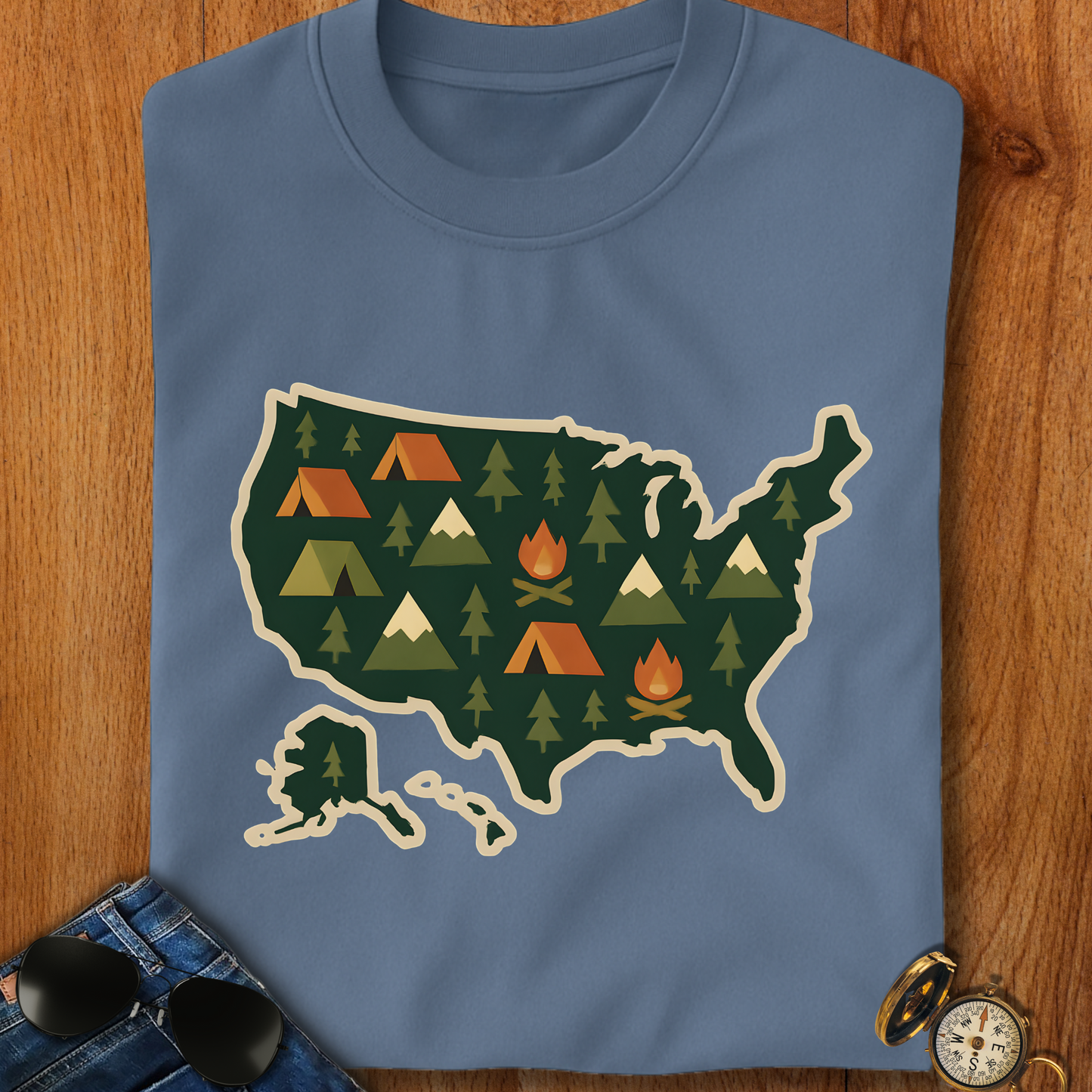 Country Wide Camping T-Shirt