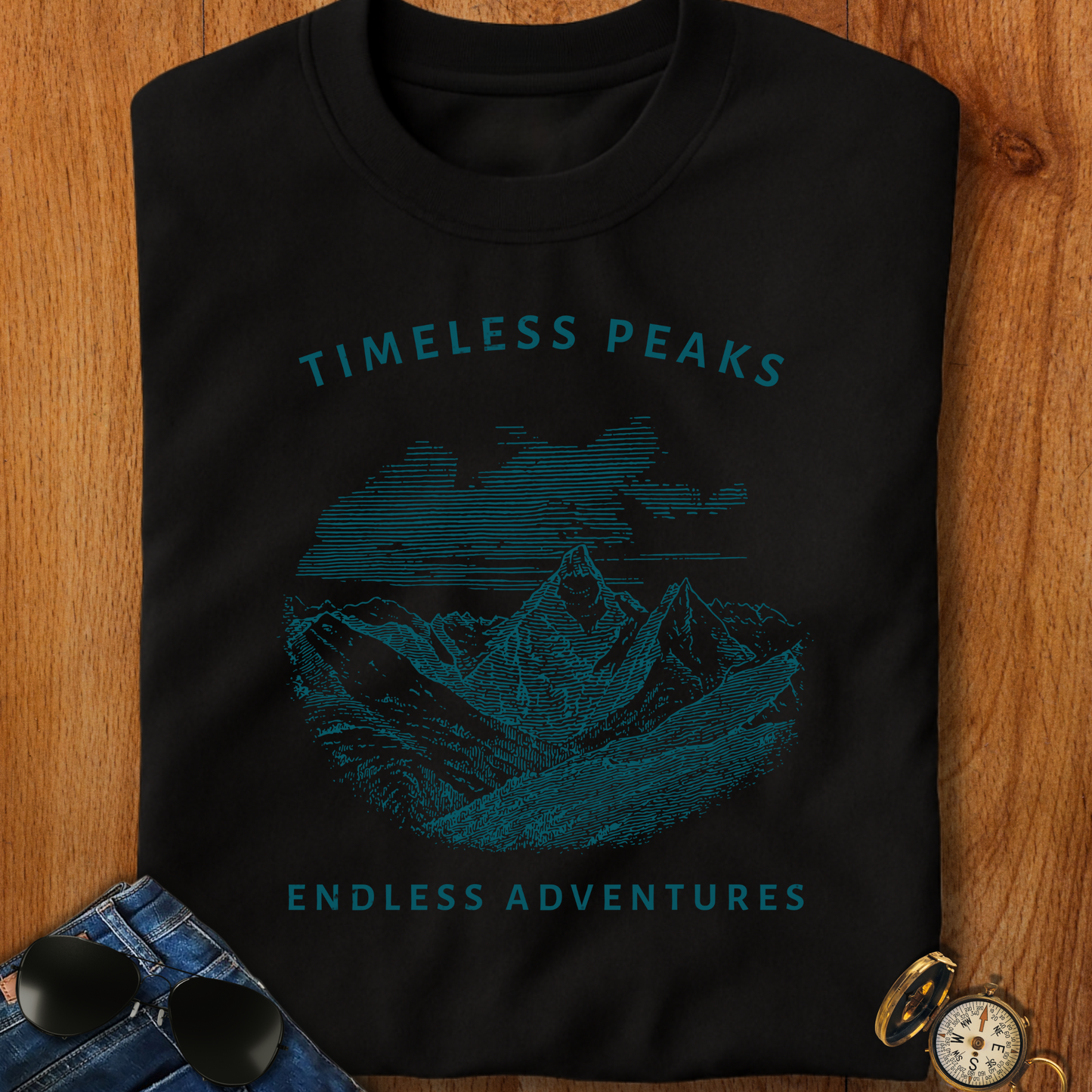 Timeless Peaks Backpacking T-Shirt