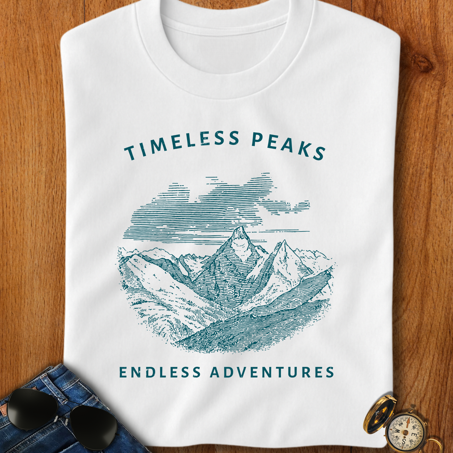 Timeless Peaks Backpacking T-Shirt